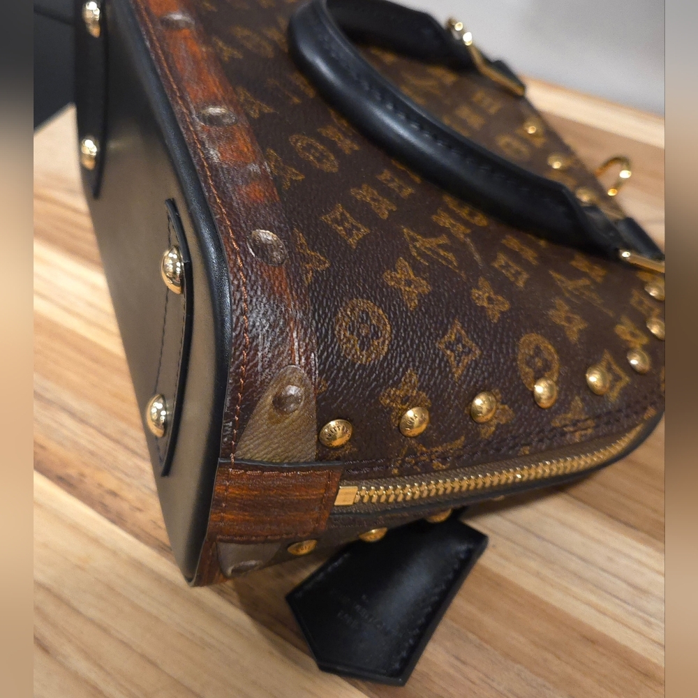 Louis Vuitton Alma BB Monogram Transformed Trunk - LIMITED EDITION COA INCLUDED - Picture 12 of 14